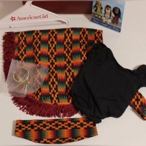 AMERICAN GIRL ADDY AFRICAN DANCE OUTFIT NWT
